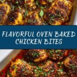 Oven Baked Chicken Bites Recipe