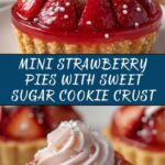Mini Strawberry Pies with Sugar Cookie Crust Recipe