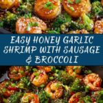 Honey Garlic Shrimp, Sausage & Broccoli Recipe