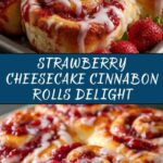 Strawberry Cheesecake Cinnabon Rolls Recipe