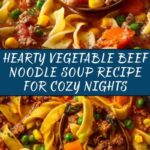 Vegetable Beef Noodle Soup Recipe