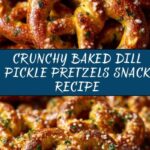 Baked Dill Pickle Pretzels Recipe