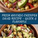 Avocado Chickpea Salad Recipe