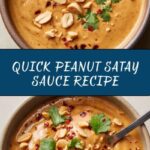 Five-Minute Peanut Satay Sauce Recipe
