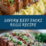 Beef Enoki Rolls Recipe