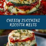 Layered Zucchini Ricotta Melts with Marinara Recipe