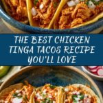 The Best Chicken Tinga Tacos Recipe