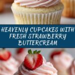 Cupcakes & Fresh Strawberry Buttercream Recipe