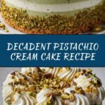 Pistachio Cream Cake Recipe