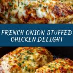 Easy One Pan French Onion Stuffed Chicken Recipe