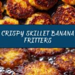 Skillet Banana Fritters Recipe