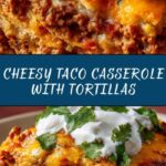 Taco Casserole with Tortillas Recipe