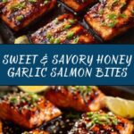 Honey Garlic Salmon Bites Recipe