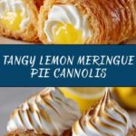 Zesty Lemon Meringue Pie Cannolis Recipe