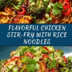 Chicken Stir-Fry with Rice Noodles Recipe