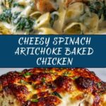 Lazy Spinach Artichoke Baked Chicken Recipe
