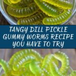 Dill Pickle Gummy Worms Recipe