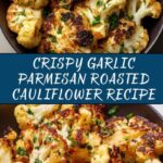 Garlic-Parmesan Roasted Cauliflower Recipe