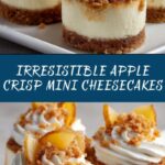 Apple Crisp Mini Cheesecakes Recipe