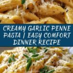 Creamy Garlic Penne Pasta Recipe