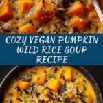 Nourishing Pumpkin Wild Rice Soup (Vegan) Recipe