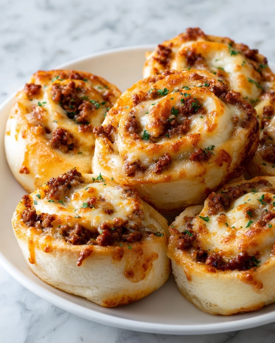 Cheesy Beefy Rolls-Up Recipe - Recipe Image