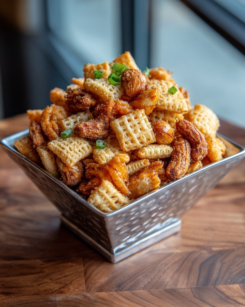 Roasting Pan Chex Mix Recipe - Recipe Image