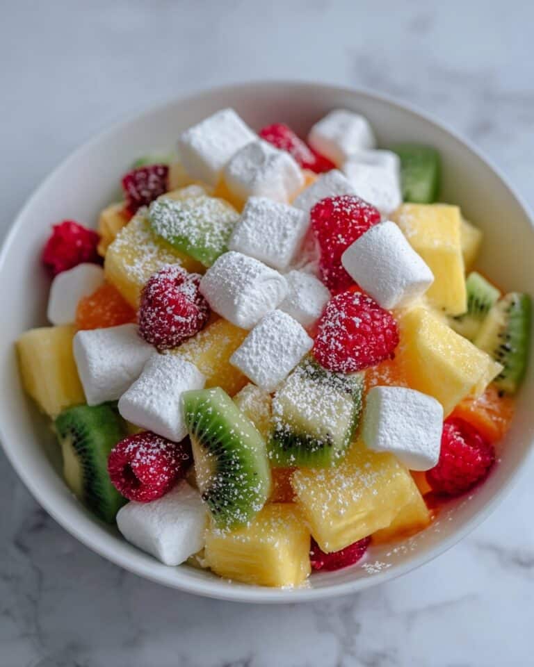 Easter Cheesecake Fruit Fluff Recipe