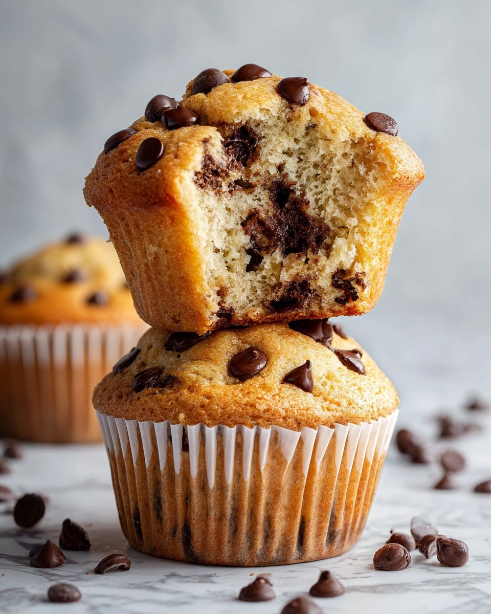 Banana Chocolate Chip Muffins Recipe - Recipe Image