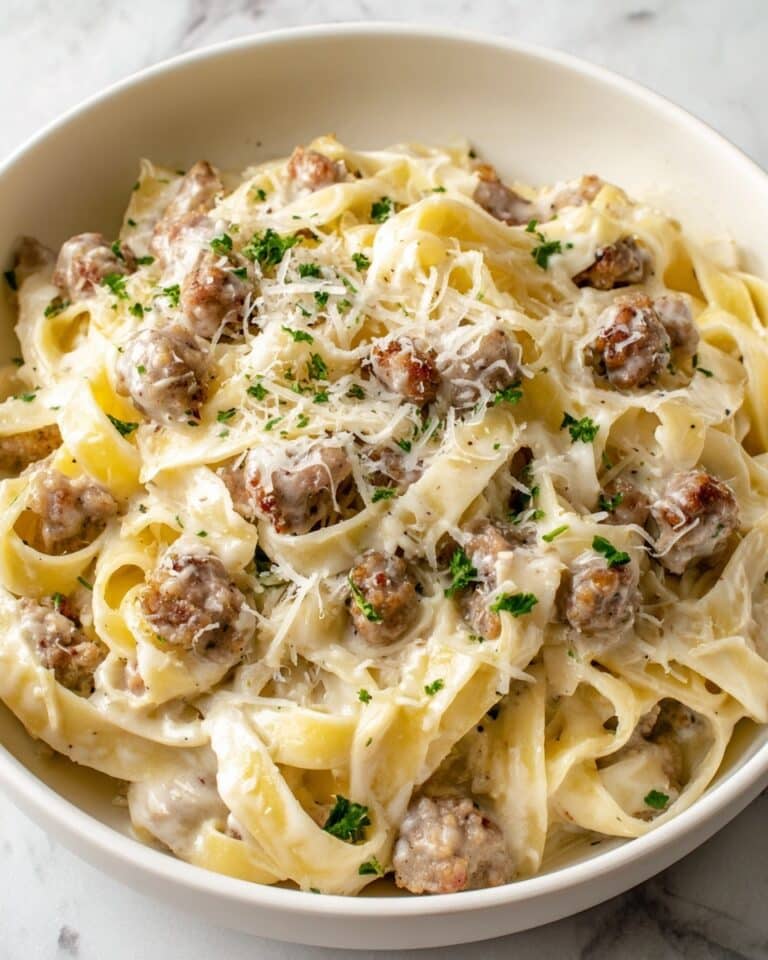 One-Pot Creamy Beef and Garlic Butter Pasta Recipe