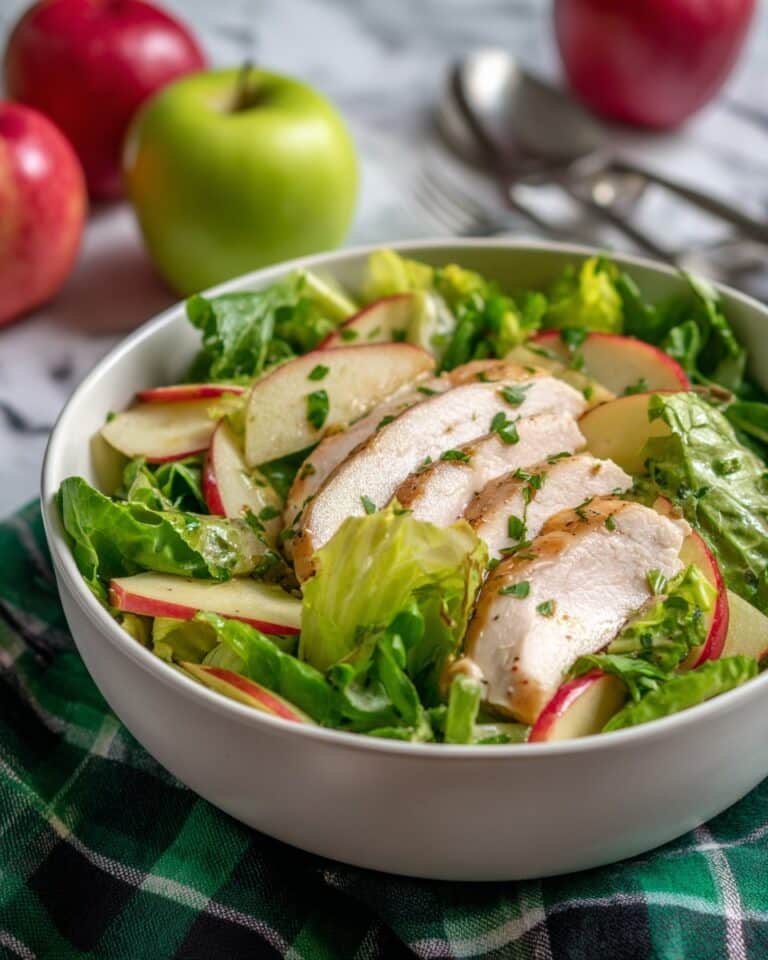 Roasted Apple Chicken Salad Recipe