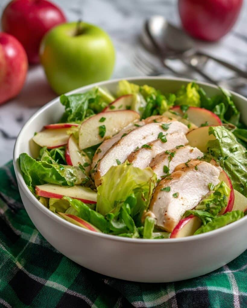Roasted Apple Chicken Salad Recipe