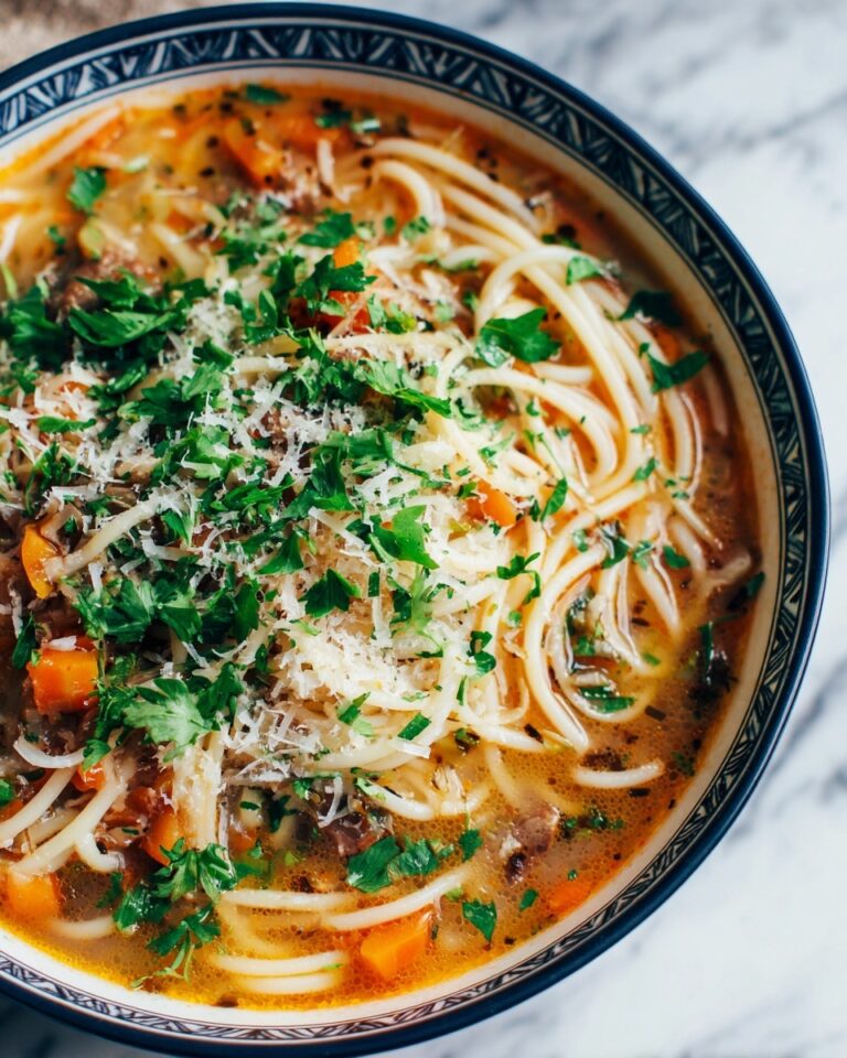 Lemon Chicken Orzo Soup Recipe