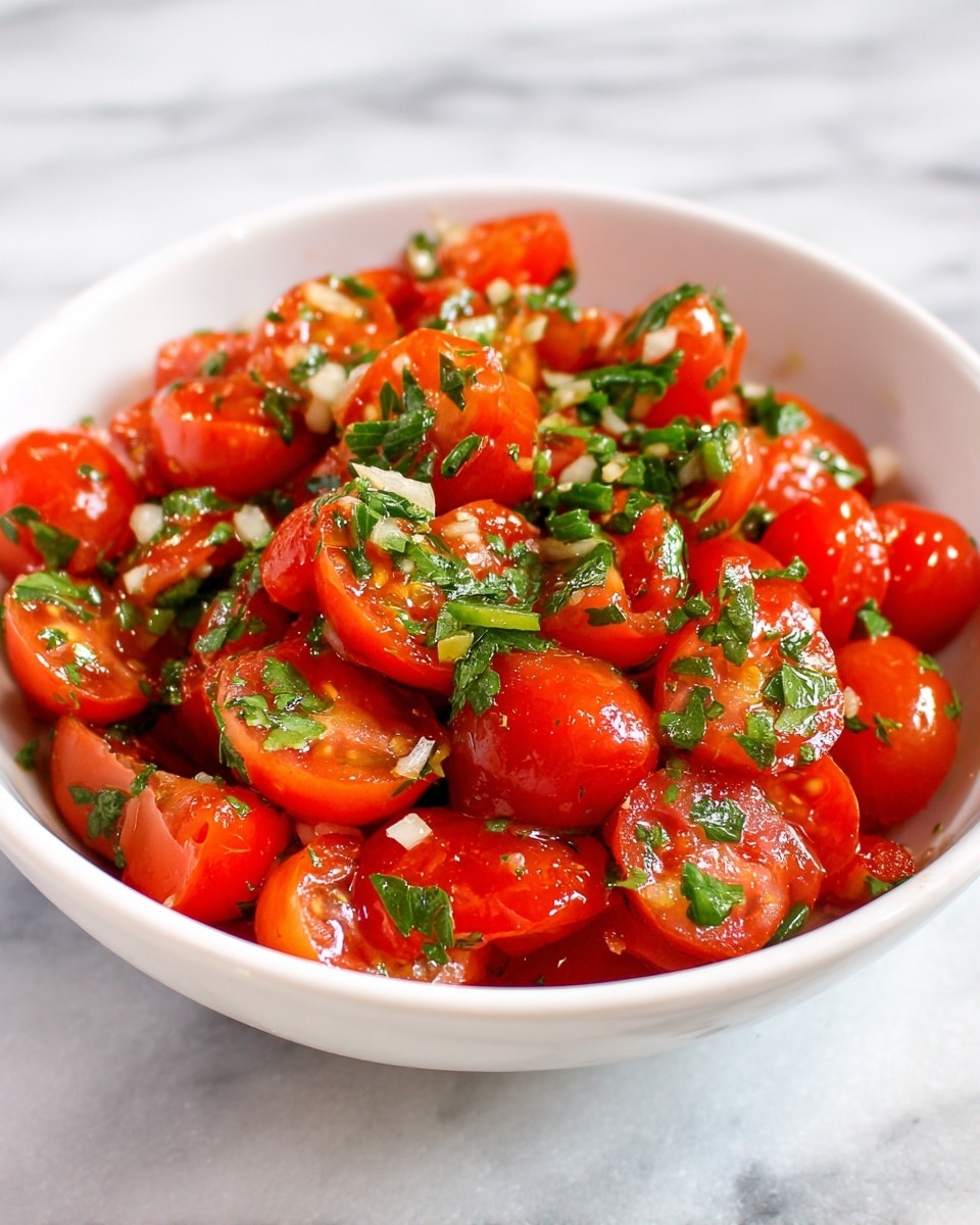 Lebanese Tomato Salad Recipe - Recipe Image
