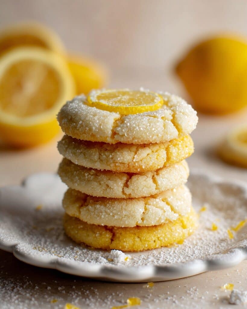 Lemon Sugar Cookies Recipe