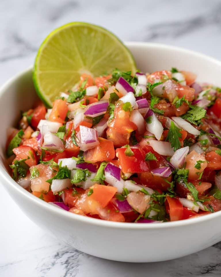 Fresh Cilantro Lime Salsa Recipe