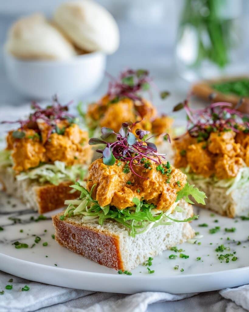 Pan Bread with Chicken Curry Recipe