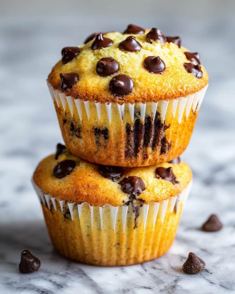 Skinny Banana Chocolate Chip Muffins Recipe
