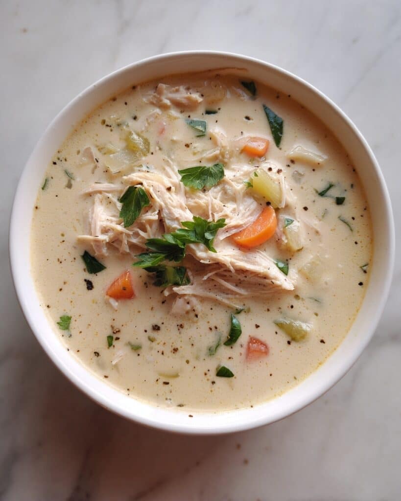 Creamy Rotisserie Chicken Soup Recipe