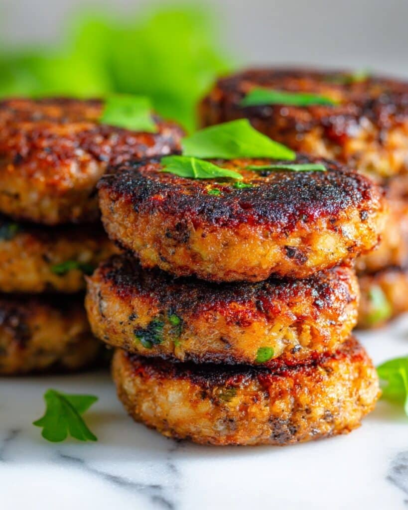 Cabbage Patties with Herb Yogurt Dip Recipe