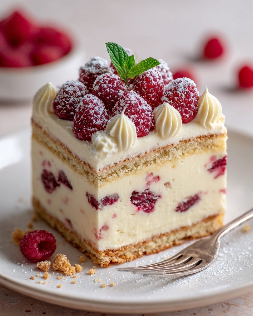 White Chocolate Raspberry Traybake Recipe
