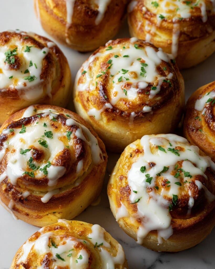 Cajun Blackened Chicken Alfredo Pizza Rolls Recipe