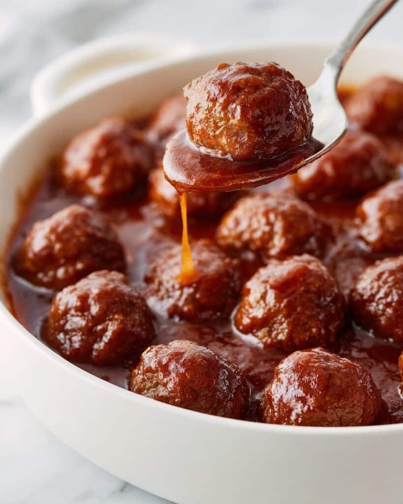 Honey Garlic Meatballs Recipe