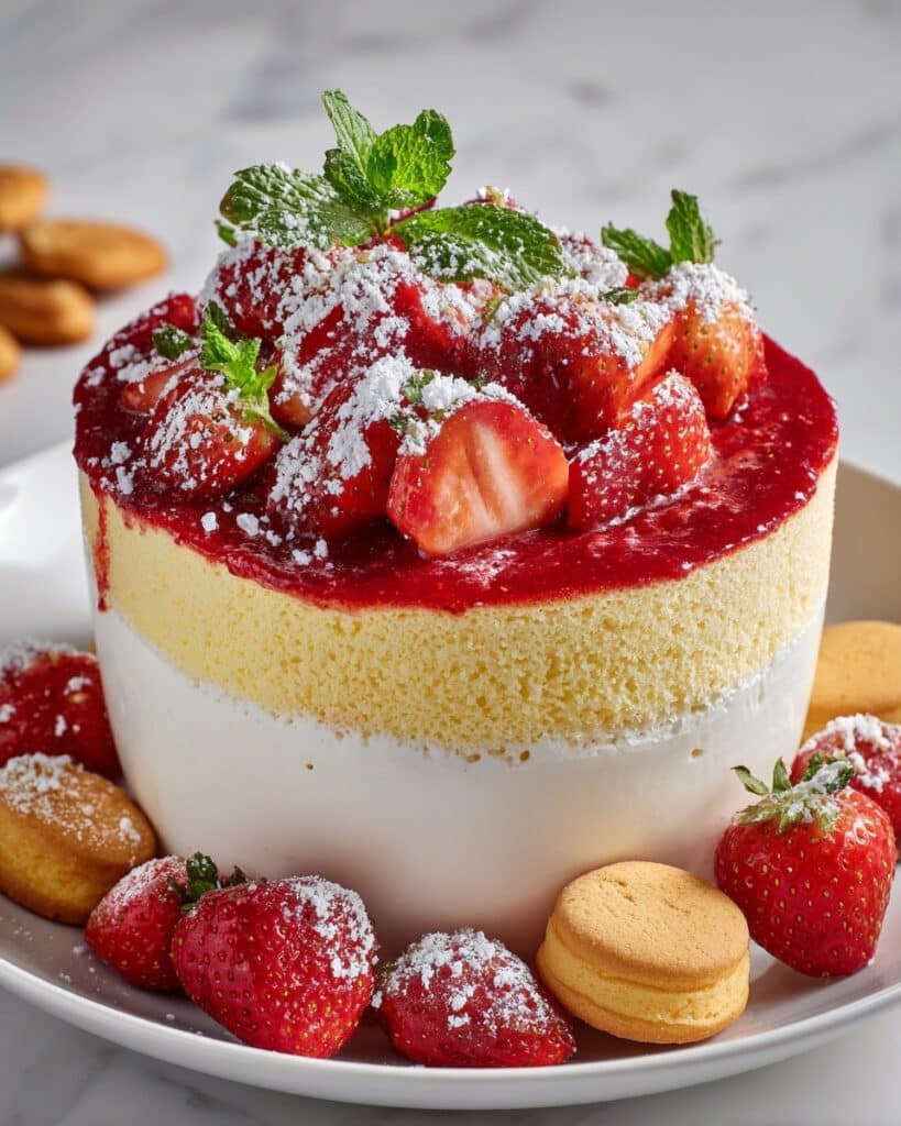 Strawberry Pudding Recipe