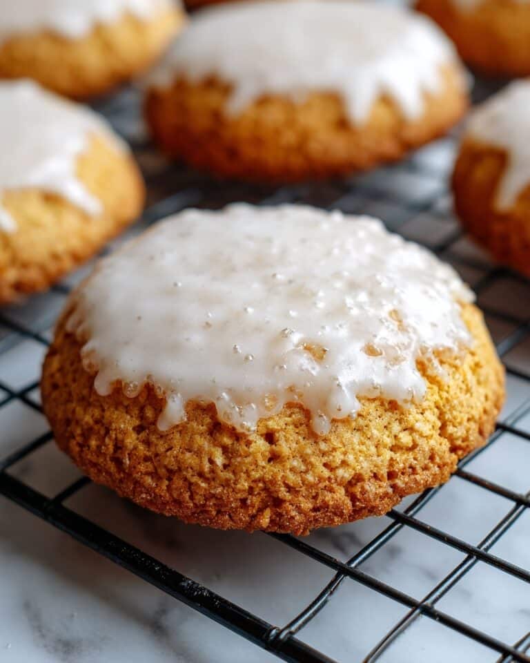 Iced Oatmeal Cookies Recipe