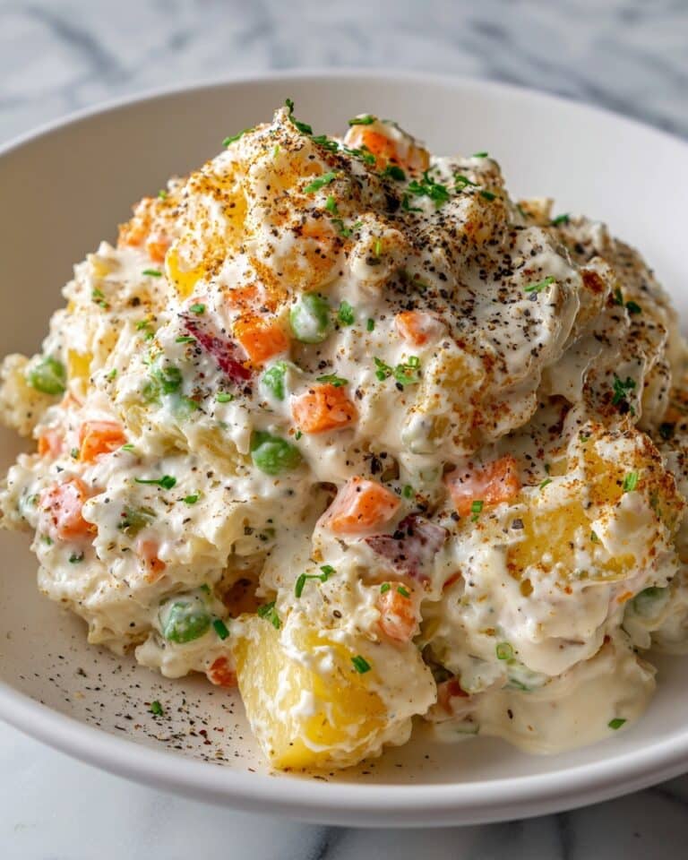 Classic Creamy Potato Salad Recipe