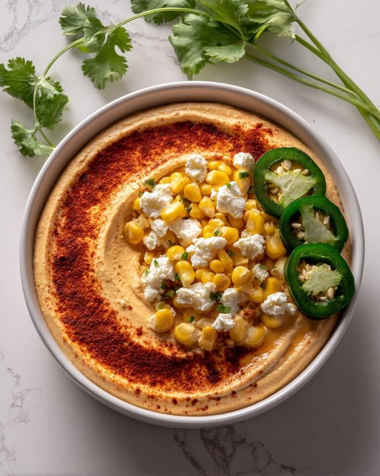 Street Corn Hummus Recipe