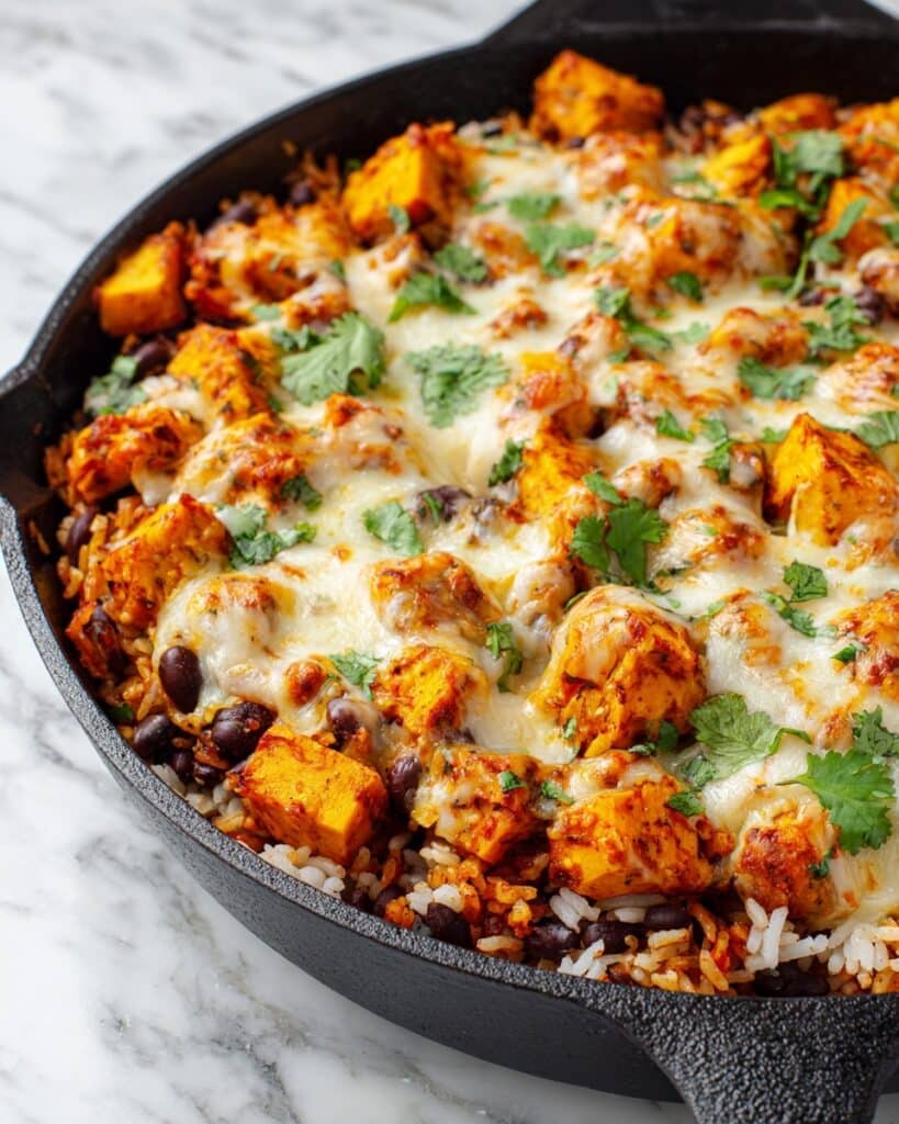 Southwest Black Bean Skillet Recipe