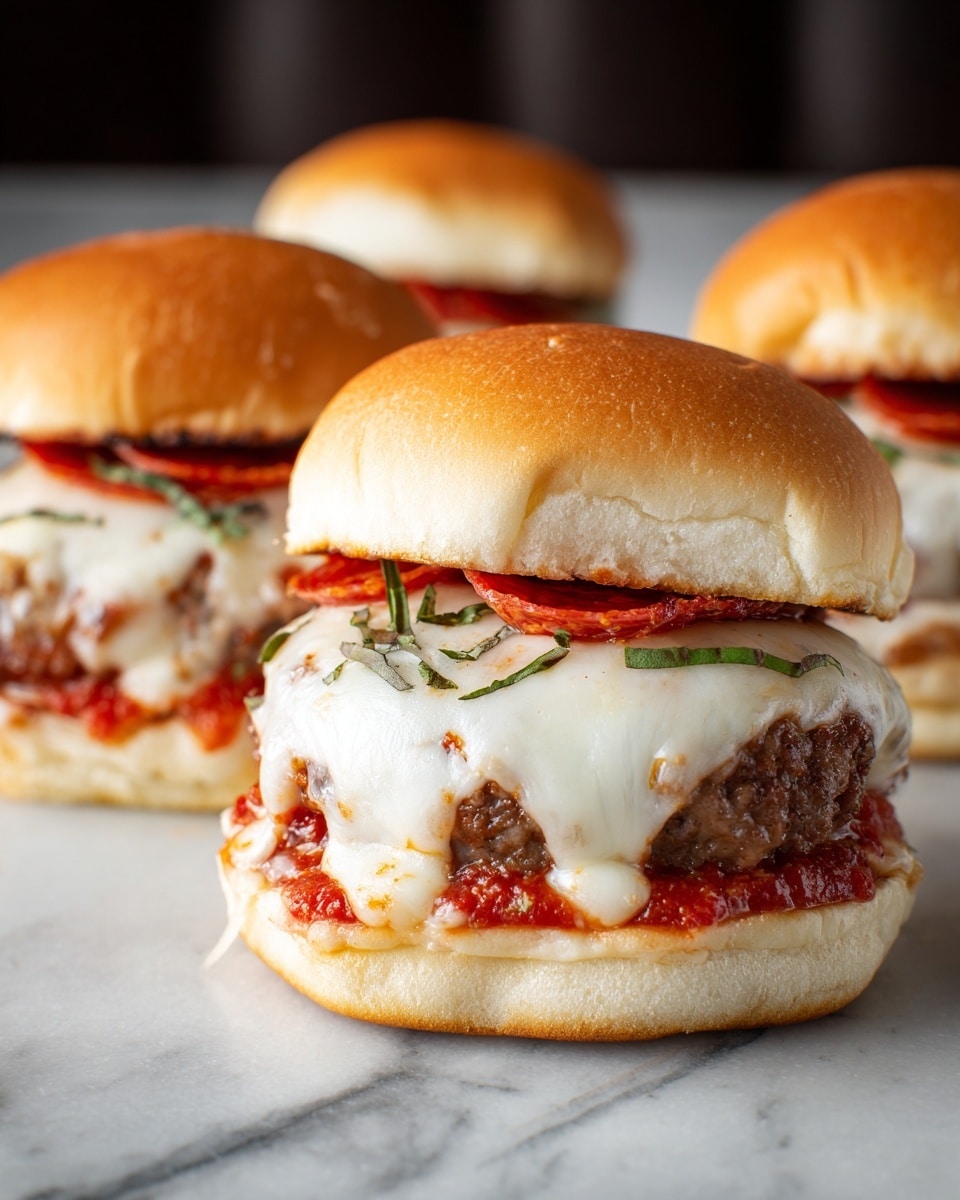 Pizza Burgers Recipe