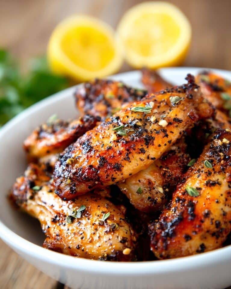 Lemon Pepper Wings Recipe